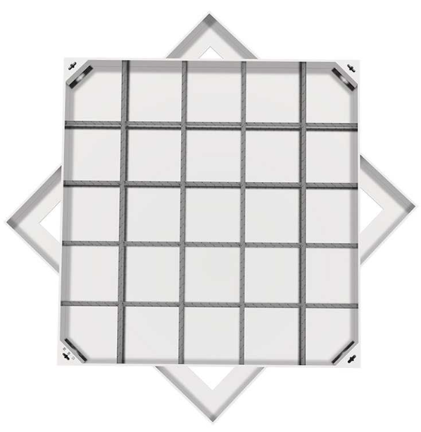 海兴不锈钢方井展示